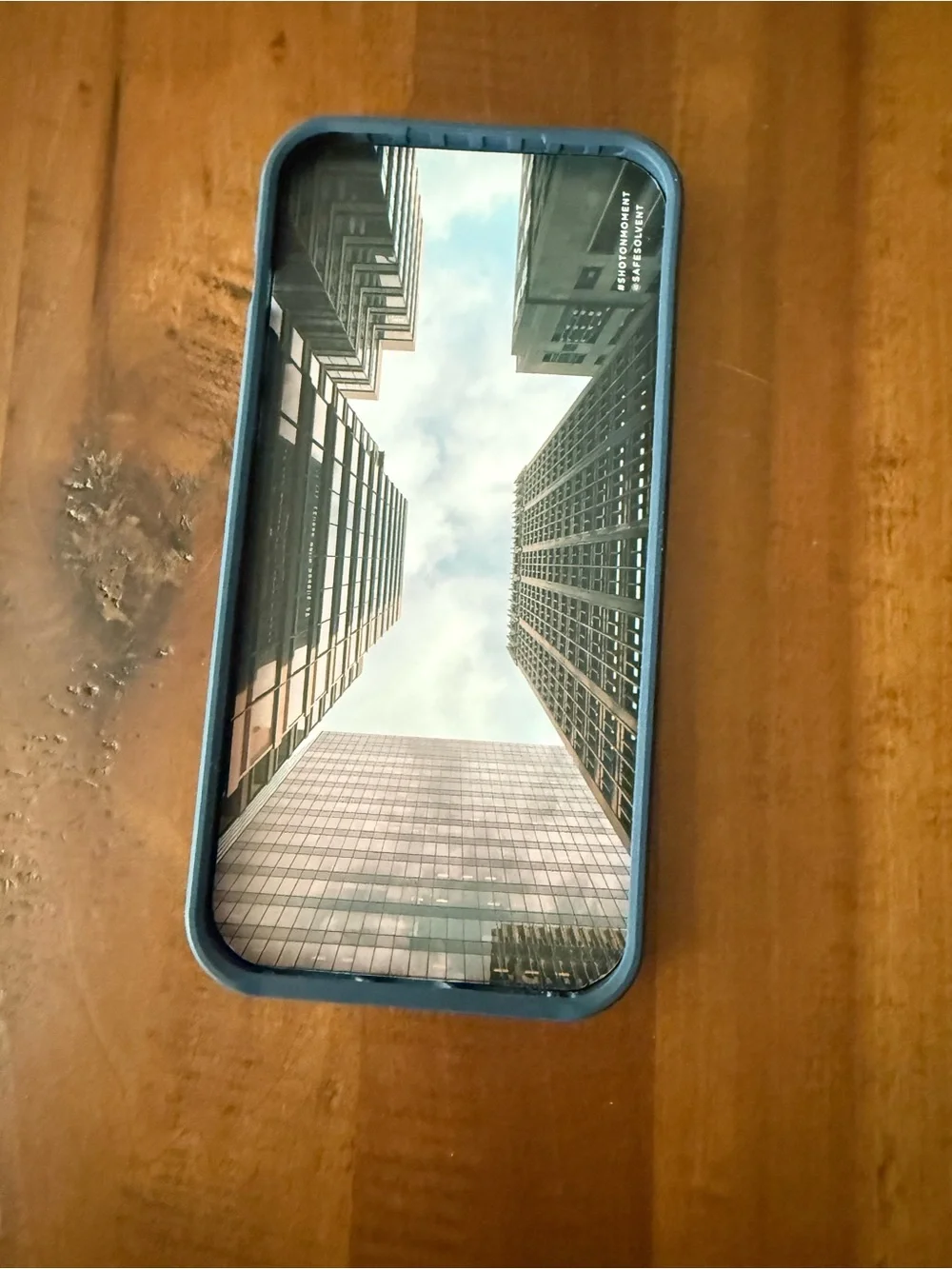 Moment : Protective Phone Case in Blue - iPhone 16 max pro